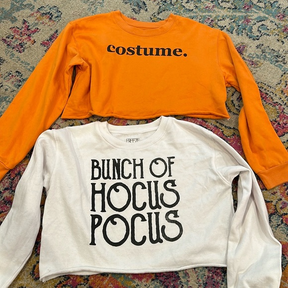 Freeze Sweaters - Halloween crop sweater bundle